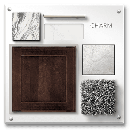 Underwhelming material samples shown in brown