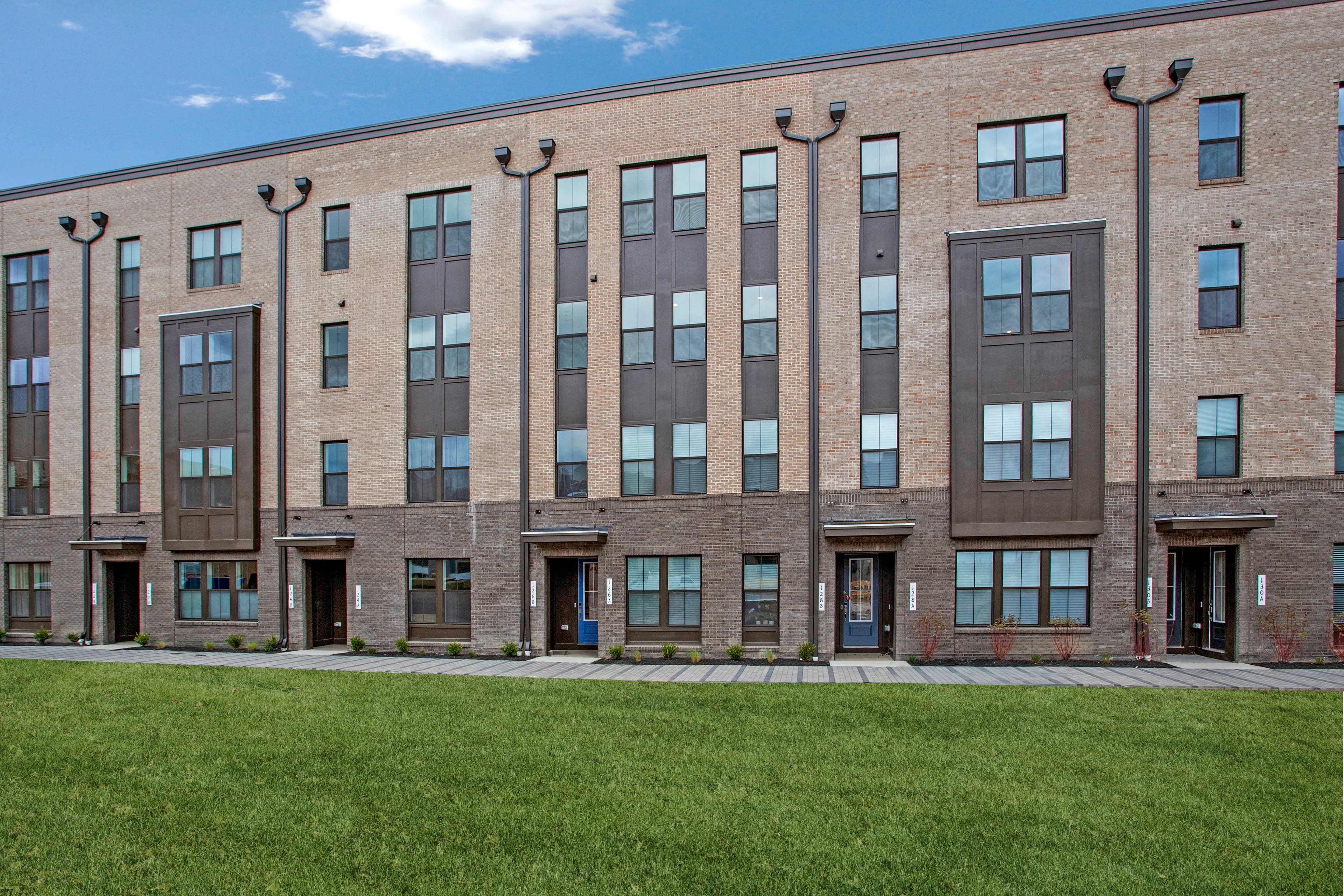 Two-Story Stacked Townhomes