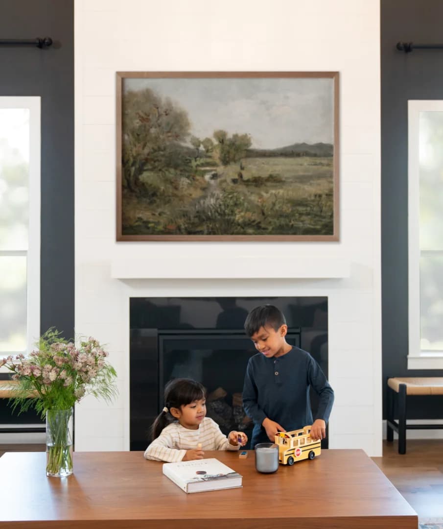 Kensington Place Stirling Kids in Great Room Farmhouse