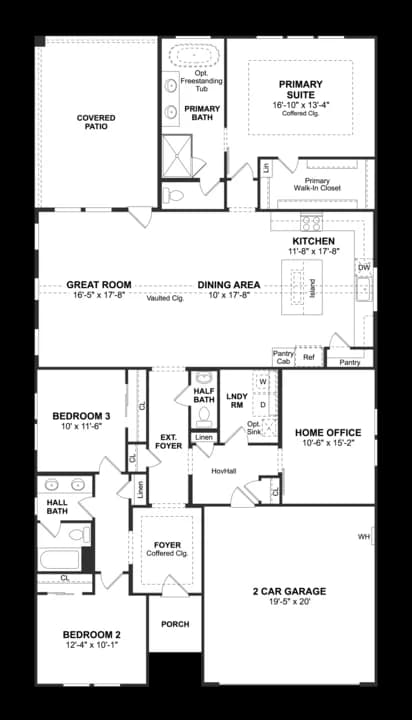 Timberbrook Tacoma II First Floor Level
