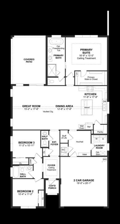 Parkside at Tuttle Royale Tucson Tucson Floorplan Floor 1 Level 3