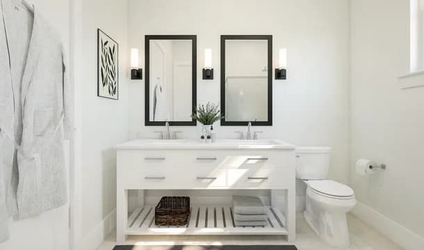 100900 Osprey Ranch Lila II Owner s Bath Loft Palette 6 Level 2 Black and White