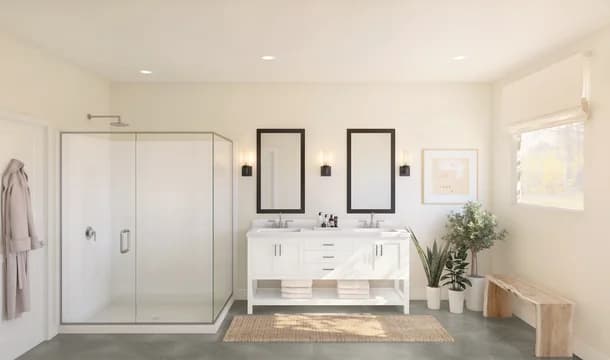 Barcelona Owners Bath Loft Palette 5 Level 1 Neutral Loft