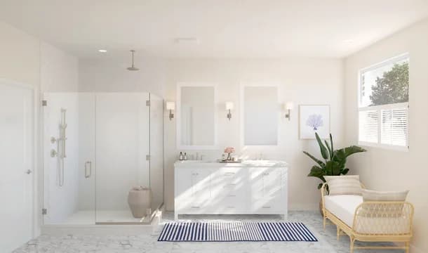 Barcelona Owners Bath Plus Classic Palette 5 Level 1 Coastal Classic