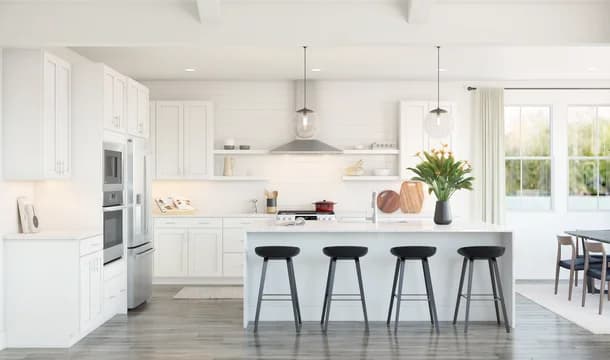 119184 Egret Shores Barcelona Kitchen Loft Palette 5 Level 1 Black and White - Loft