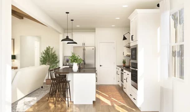 Egret Shores Asheville Kitchen Farmhouse Palette 1 Level 1 Traditional Farmhouse