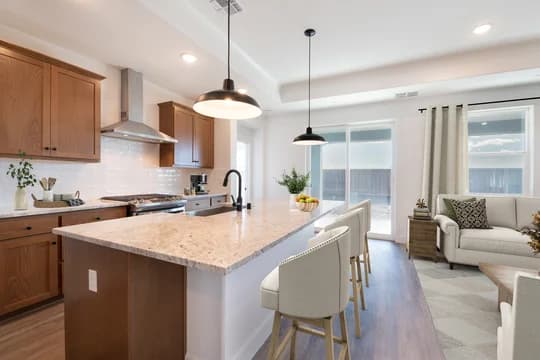 119633 Four Seasons at Homestead Madera Kitchen to Backyard