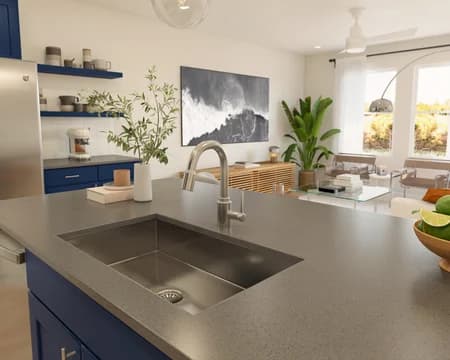 120722 Caldwell Lakes Goldenrod II Kitchen Loft Palette 3 Ascend Neutral - Loft