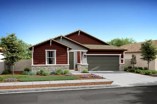 Canyon at the Ranch Santa Rosa II Craftsman YB Elevation