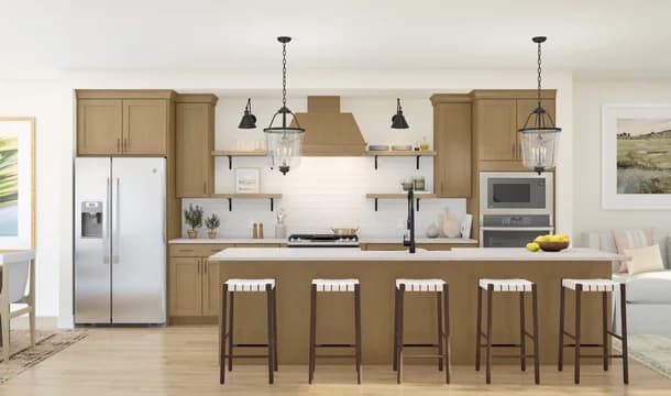 Wellesley Kitchen Farmhouse Palette 2 Level 2 Coastal Farmhouse