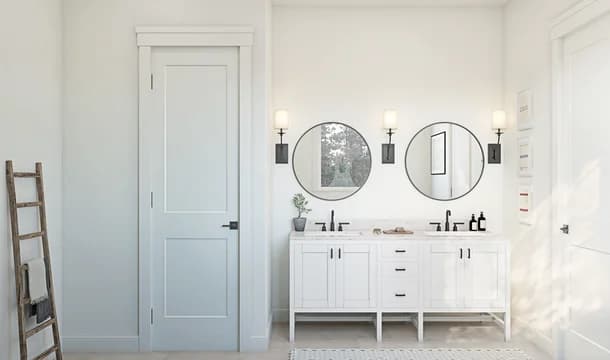 Salerno Reserve Pasadena Primary Bath Farmhouse Palette 1 Level 3 Coastal Farmhouse