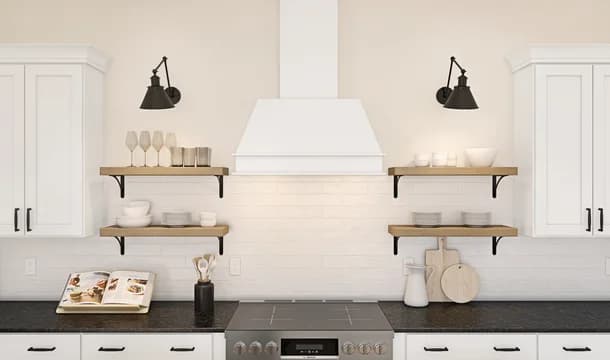 130963 Salerno Reserve Pasadena Kitchen Farmhouse Palette 1 Level 3 Coastal - Farmhouse