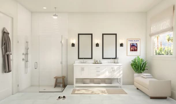 Tucson Primary Bath Plus Loft Palette 2 Level 3 Neutral Loft