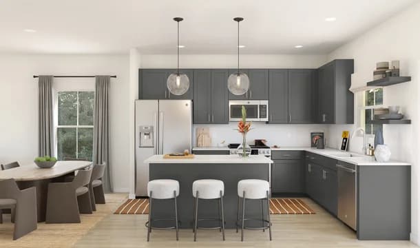 132346 Ascend at Liberty Run Forsythia Kitchen Loft Palette 2 Ascend Color - Loft