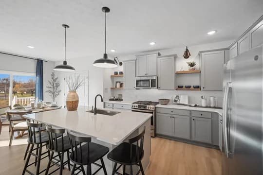 Aspire at Orchard Park Water Lily Kitchen Farmhouse Palette 3 Aspire