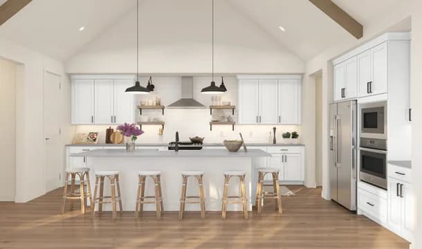 Stirling Kitchen Farmhouse Palette 3 Level 1 European Farmhouse