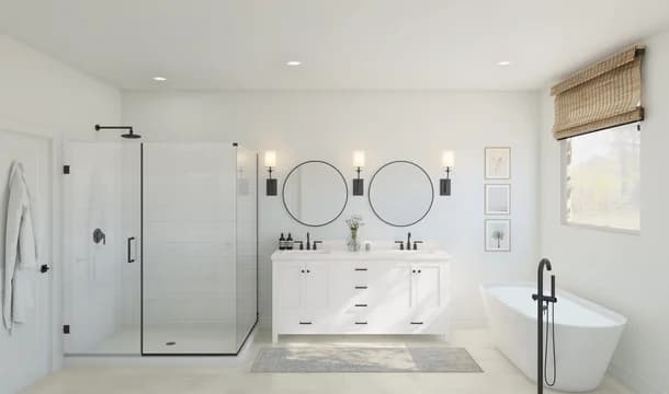 Barcelona Primary Bath Tub Farmhouse Palette 2 Level 1 Fresh Farmhouse