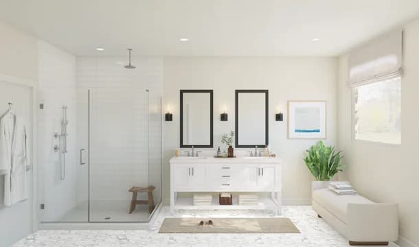 Barcelona Primary Bath Plus Loft Palette 6 Level 1 Neutral Loft