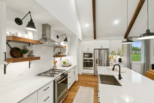 142005 Centennial Oaks Santa Rosa II Kitchen Farmhouse Palette 6 Level 1