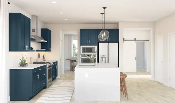 Sea Island Collective Tybee Kitchen Classic Palette 4 Level 1 Coastal Loft