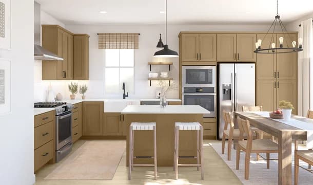 Egret Shores Azalea III Kitchen Farmhouse Palette 6 Level 1 Coastal Farmhouse