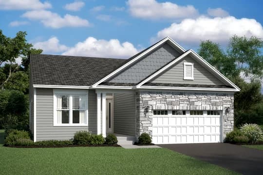 Four Seasons at Baymont Farms KIllarney I Elevation D stone