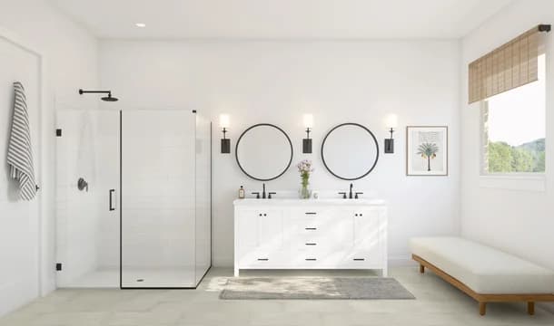 Wylder Morse Primary Bath Farmhouse Palette 2 Level 2 Fresh Farmhouse