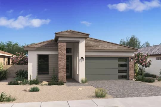 Four Seasons Victory at Verrado Cottages Clyde III Elevation Modern Prairie ZA Level 2