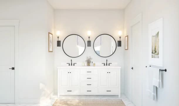 Enclave at Carrollton Manor Oban Primary Bath Farmhouse Palette 6 Level 2 European Farmhouse