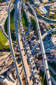 Downtown Houston Transportation Imagery