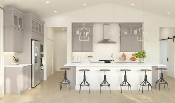 Four Seasons at the Ranch Summer Stanwyck Kitchen Classic Palette 1 Level 1 Coastal Classic