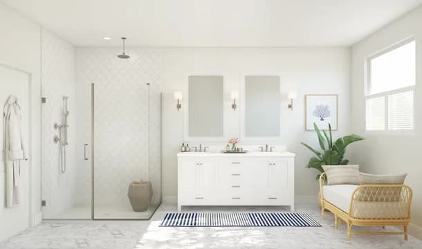 Tucson Primary Bath Plus Classic Palette 5 Level 1 Coastal Classic