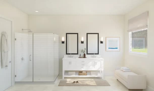 Tacoma Primary Bath Loft Palette 1 Level 2 Neutral Loft