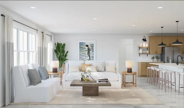 Aspire at the Pines Aegean Great Room Farmhouse Palette 4 Ascend Coastal Farmhouse