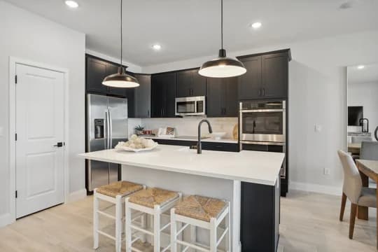 Salerno Reserve Townhomes Arabella II Kitchen Farmhouse Level