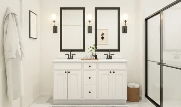 Adriatic Primary Bath Farmhouse Palette 2 Aspire Industrial Farmhouse