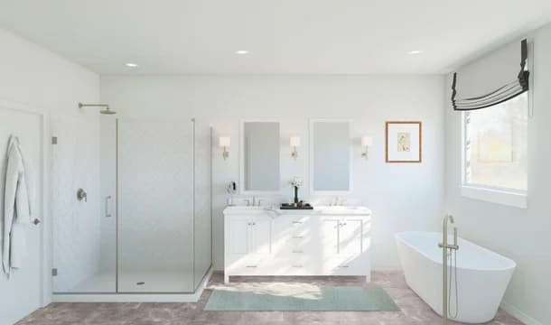 Stirling Primary Bath tub Classic Palette 3 Level 1 Restoration Classic