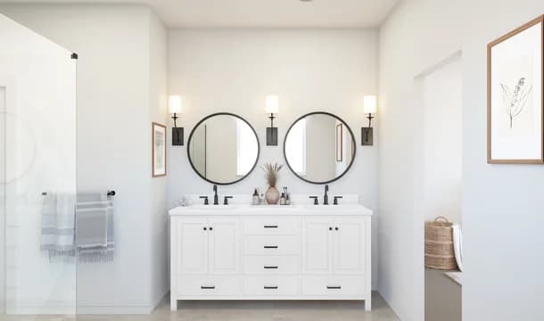 Kingdom Heights Davenport Primary Bath Farmhouse Palette 5 Level 1 European Farmhouse