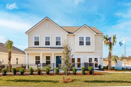 Aspire at New Hampstead Water Lily Elevation CG Farmhouse Palette 4 Aspire