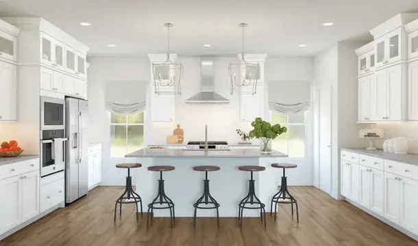 Cape May Kitchen Classic Palette 3 Level 1 Coastal Classic