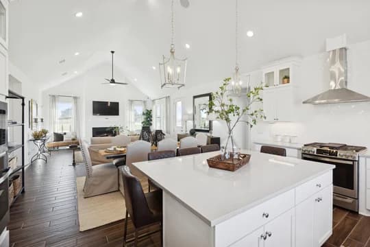 Cane Crossing Estates Tacoma II kitchen Classic Palette 3 Level