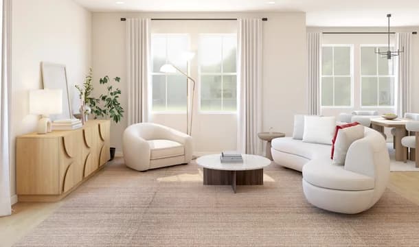 Aspire at Cypress Crossing Goldenrod II Great Room Loft Palette 1 Ascend Coastal Loft