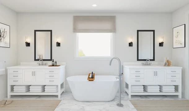 Sunny Slope Crossings Varna ESP Primary Bath Loft Palette 5 Level 3 Neutral Loft