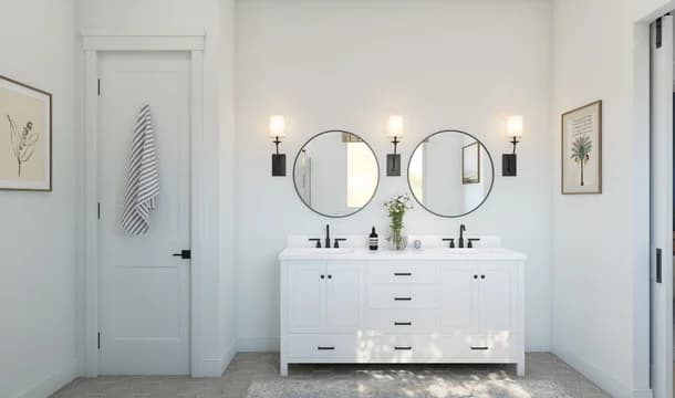 Sunny Slope Crossings Malmo Primary Bath Farmhouse Palette 3 Level 3 Fresh Farmhouse