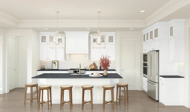 Four Seasons at Pennfield Kerr Kitchen Classic Palette 3 Level 2 Bohemian Classic