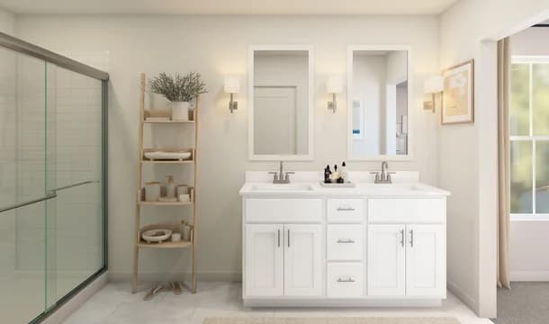 Villages at Hays Mill Creek Seine ESP Primary Bath Loft Palette 4 Aspire Coastal Loft