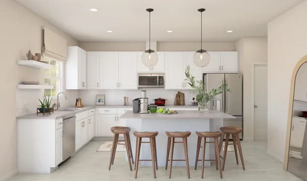 Villages at Hays Mill Creek Seine ESP Kitchen Loft Palette 4 Aspire Coastal Loft