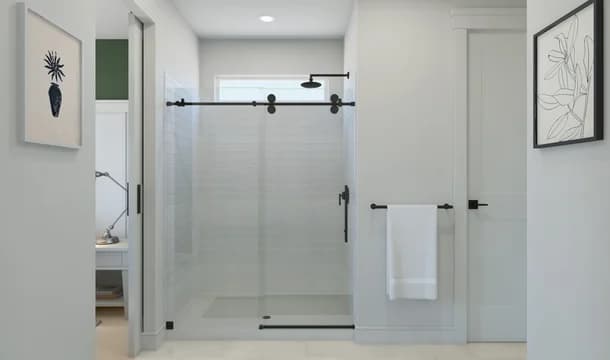 Heath Golf and Yacht VIllas Seagrove Primary Bath Farmhouse Palette 1 Level 2 Industrial Farmhouse