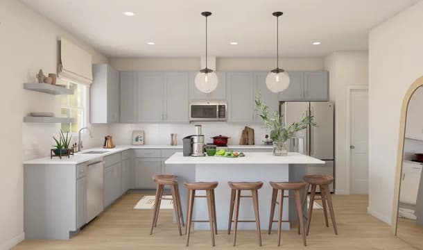 Seine ESP Kitchen Loft Palette 1 Aspire Coastal Loft