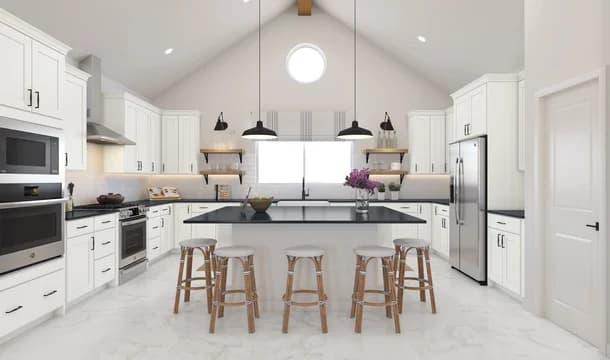 St. Augustine Meadows Frankfurt Kitchen Farmhouse Palette 3 Level 1 European Farmhouse